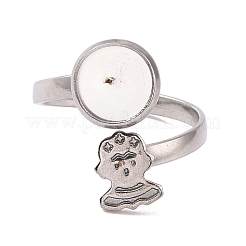 Фурнитура для открытого кольца-манжеты из некорродирующей нержавеющей стали марки 304 STAS-E124-04P