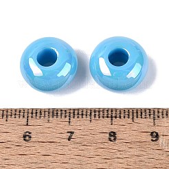 Perline europei acrilici opachi&nbsp;OACR-E033-19D