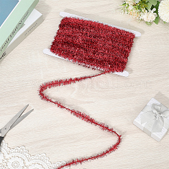 25 ярд полиэстеровой филигранной блестящей мишуры подвесная гирлянда&nbsp;DIY-CY0001-97A