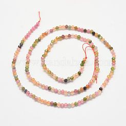 Натуральный турмалин шарик нити X-G-P279-45-2mm