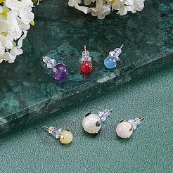 Фурнитура для сережек-гвоздиков из нержавеющей стали 304&nbsp;STAS-UN0021-88