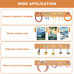 Прямоугольные самоклеящиеся фетровые стикеры для заметок в блокнотах AJEW-CP0008-55C-03