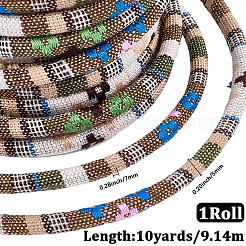 1 рулон этнических шнуров из полиэстера&nbsp;OCOR-CY0002-53B