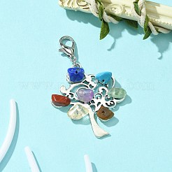 Тибетский стиль сплава кулон украшения HJEW-JM01537-02