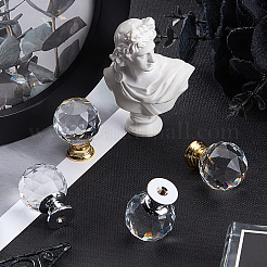 4 шт. 2-х стилевые ручки для ящиков из кварцевого стекла FIND-FH0002-85