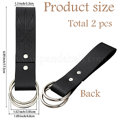 Пряжки для ремней из искусственной кожи&nbsp;FIND-WH20023-113C