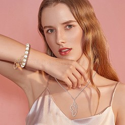 12 шт. 2 стиля ионного покрытия (IP) 201 подвески из нержавеющей стали STAS-DC0001-78