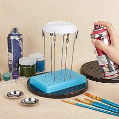 Пластик с железным зажимом AJEW-FH0001-38