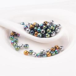 Немагнитные синтетические гематит бусины X-G-S096-4mm-M