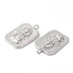 Экологически чистые подвески из латуни с гальваническим покрытием&nbsp;KK-R143-20P