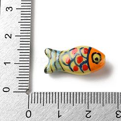 Фарфоровые бусины ручной работы&nbsp;PORC-Z006-04B-01