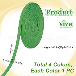 80 ярд двухцветной полиэстеровой полой ленты OCOR-GA0001-75B