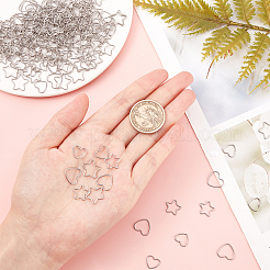 Фурнитура для застежки брелока из нержавеющей стали 304 STAS-UN0018-47P