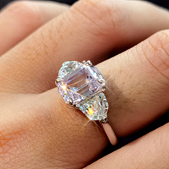 925 перстень из стерлингового серебра со стразами CS7381-4