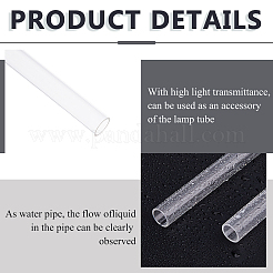 Круглая прозрачная акриловая трубка AJEW-WH0314-603B