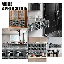 Quadratische PVC 3d selbstklebende Mosaikmusteraufkleber&nbsp;DIY-WH0260-84C