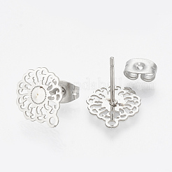 Фурнитура для сережек-гвоздиков из нержавеющей стали марки 304 STAS-S079-35B