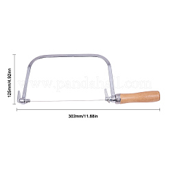 Coupe-fil en acier inoxydable scie couteau de coupe et fil de trancheuse&nbsp;TOOL-WH0079-78A