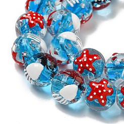 Бусины лэмпворк  LAMP-N025-04B