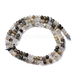 Натуральные нити из кианита / цианита / дистенового бисера G-RM2025-D13-E