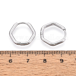 Серьги-кольца из нержавеющей стали 304&nbsp;STAS-T074-22P