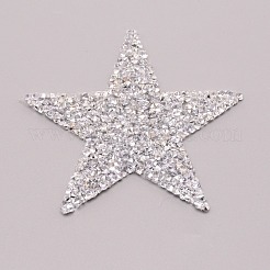 Stern Glitzer Hotfix Strass&nbsp;DIY-WH0301-92C-02