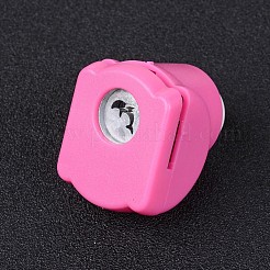 Случайные одноцветные или случайные смешанные цветные мини-наборы пластиковых бумажных перфораторов для скрапбукинга и бумажных поделок&nbsp;AJEW-L051-03