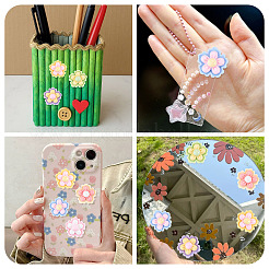 50 Stück undurchsichtige Cartoon-Resin-Decoden-Cabochons&nbsp;RESI-TA0005-64