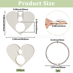 100 шт. бобины из МДФ-плиты&nbsp;DIY-GF0011-13C