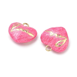 Латунь эмаль подвески&nbsp;KK-H259-10G-01