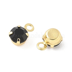 Латунь стекло амулеты&nbsp;KK-C097-08G-04