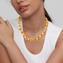 300шт 5 стиля ручной работы бусины из полимерной глины&nbsp;CLAY-PA0001-30