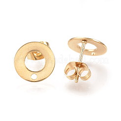 Фурнитура для сережек-гвоздиков из нержавеющей стали 304&nbsp;X-STAS-Q223-09