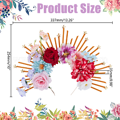 Резинки для волос из сплава&nbsp;AJEW-WH0434-03