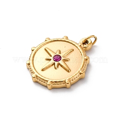 Подвески из нержавеющей стали 304 со стразами STAS-I331-01G