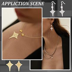 16 шт. 4 подвески из нержавеющей стали 304 STAS-UN0038-32