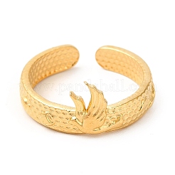 Ионное покрытие(ip) 201 нержавеющая сталь открытое манжетное кольцо&nbsp;RJEW-E063-42G