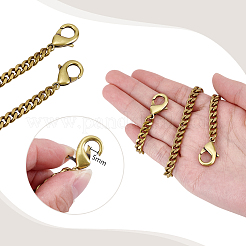 6 мм латунная витая цепочка для сумок FIND-WH00670-120B