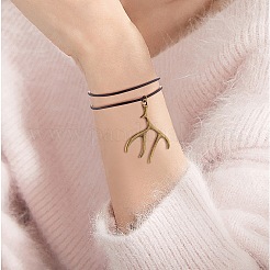 Набор для изготовления сережек в форме рога своими руками&nbsp;DIY-SZ0009-11