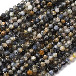 Натуральный кианитовые бисер пряди G-RM2025-A45-6mm-A