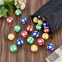 64 pièce de 4 attaches auto-agrippantes en plastique pour balle de golf&nbsp;AJEW-UN0005-55