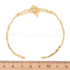 304 Edelstahl-Armreife für Damen&nbsp;BJEW-C155-01C-G