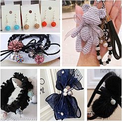 Pave disco бусины RB-PH0008-30B