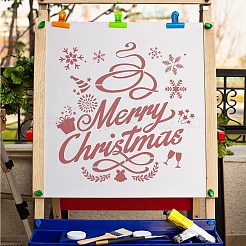 Modèles de pochoirs de peinture de dessin en plastique&nbsp;DIY-WH0244-019