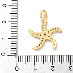 Colgante micropavé cubic zirconia de latón&nbsp;KK-K305-11E-G