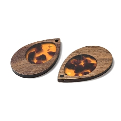 Кулон из дерева и смолы WOOD-H104-23-09