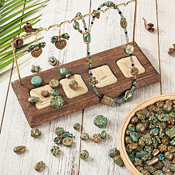 100 г 2 цвета непрозрачные акриловые бусины OACR-TA0003-30