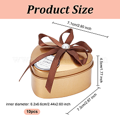 Железный ящик в форме сердца CON-WH0094-43