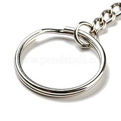 Брелки с подвеской в виде Луны из натуральных и синтетических драгоценных камней Рейки Рейки&nbsp;KEYC-P015-01P