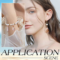 56шт 14 стиля непрозрачные акриловые подвески MACR-SC0001-80